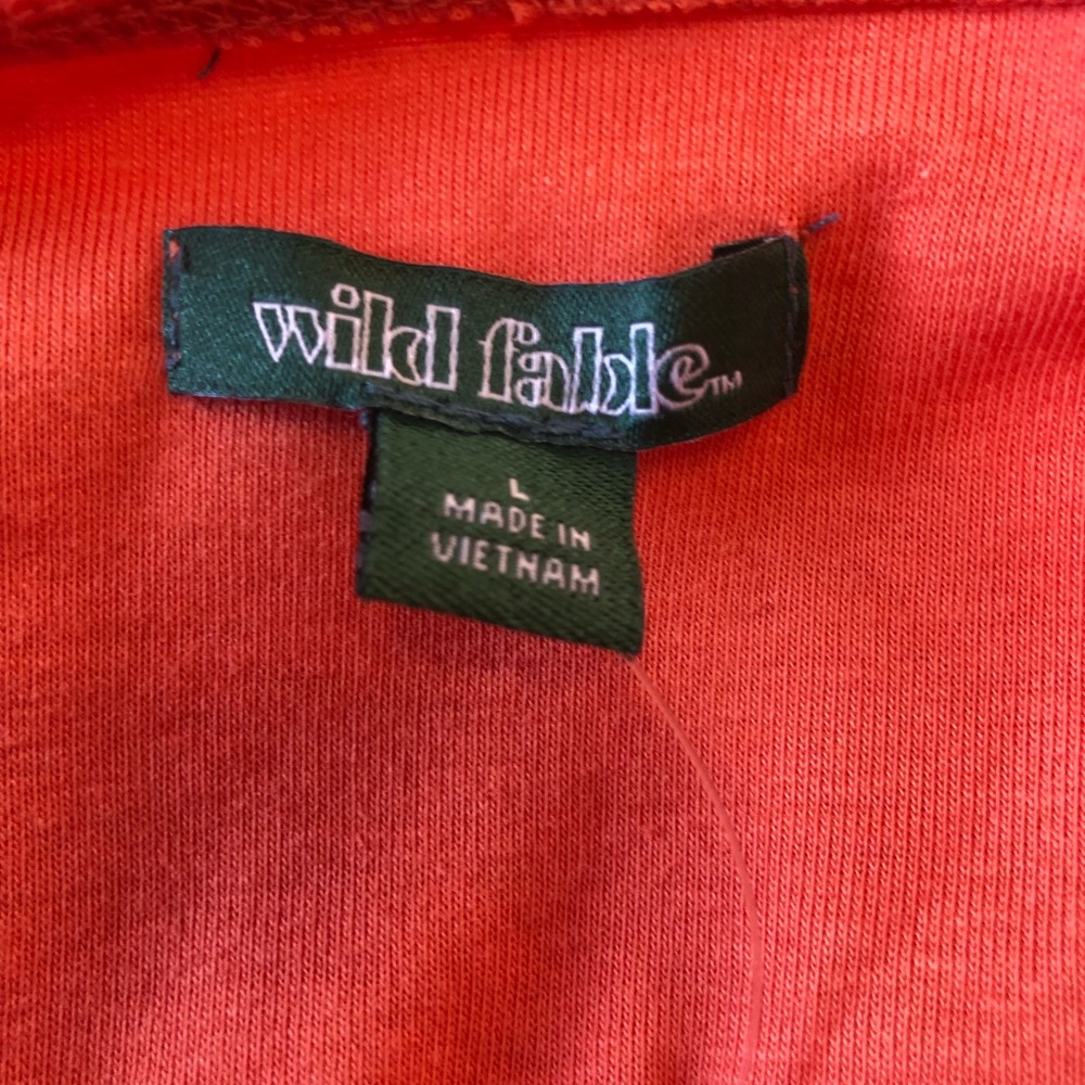 Wild Fable Womens Dress Large Orange - Picture 9 of 9